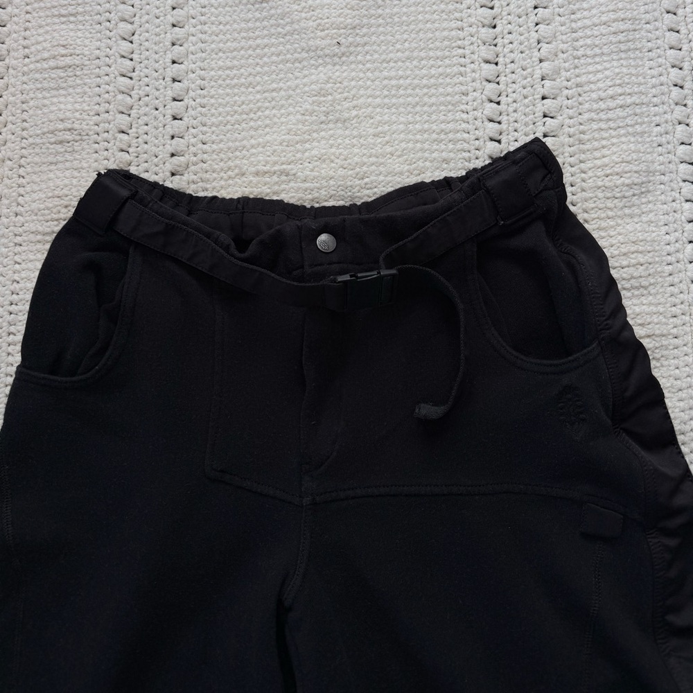Free People Movement Ollie Cropped Wide Leg Pant Black Size XS - Picture 8 of 11